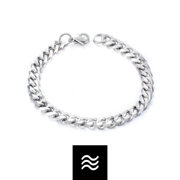 Pulsera de acero para hombre