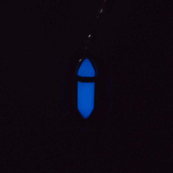 Collar luminoso Azul - Doble Punta