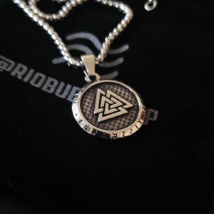 Collar de runa vikinga - Amuleto de motorista